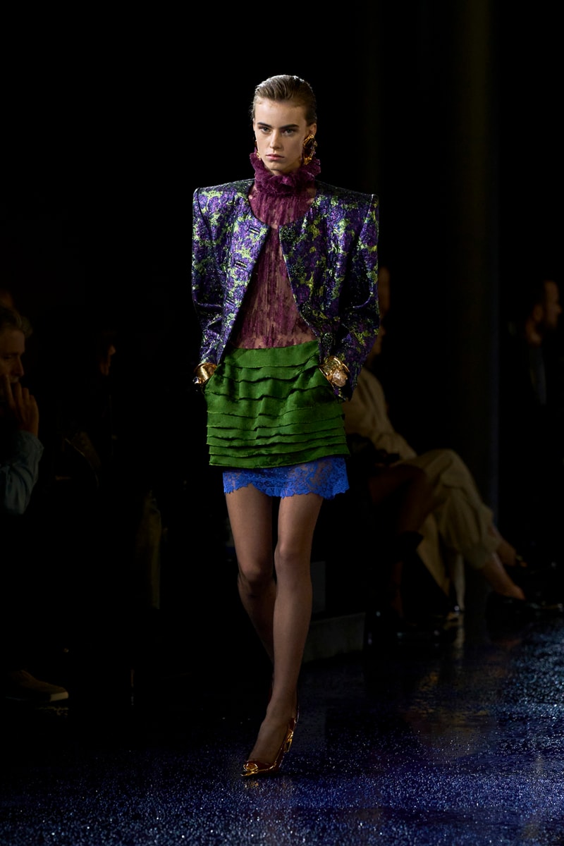Saint Laurent SS25 Works Hard and Plays Hard Paris Fashion Week Spring Summer 2025 Runway Collection