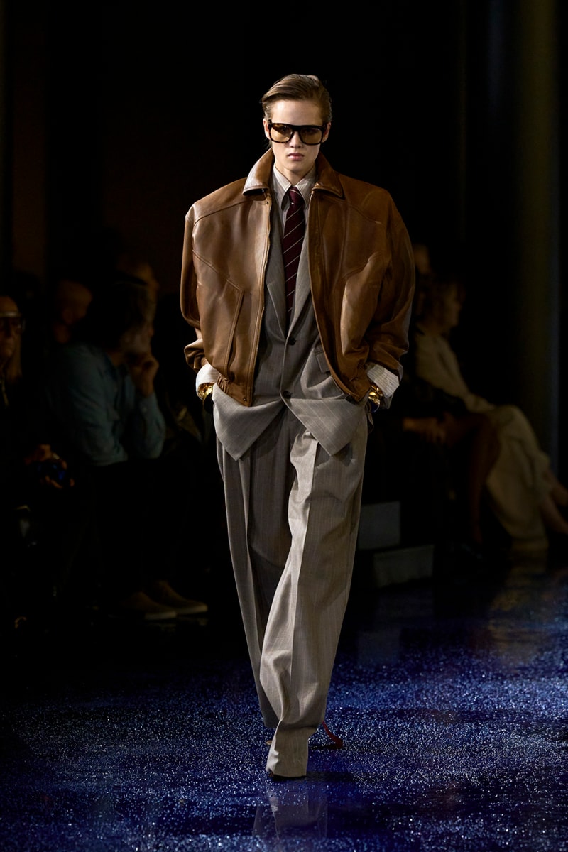 Saint Laurent SS25 Works Hard and Plays Hard Paris Fashion Week Spring Summer 2025 Runway Collection