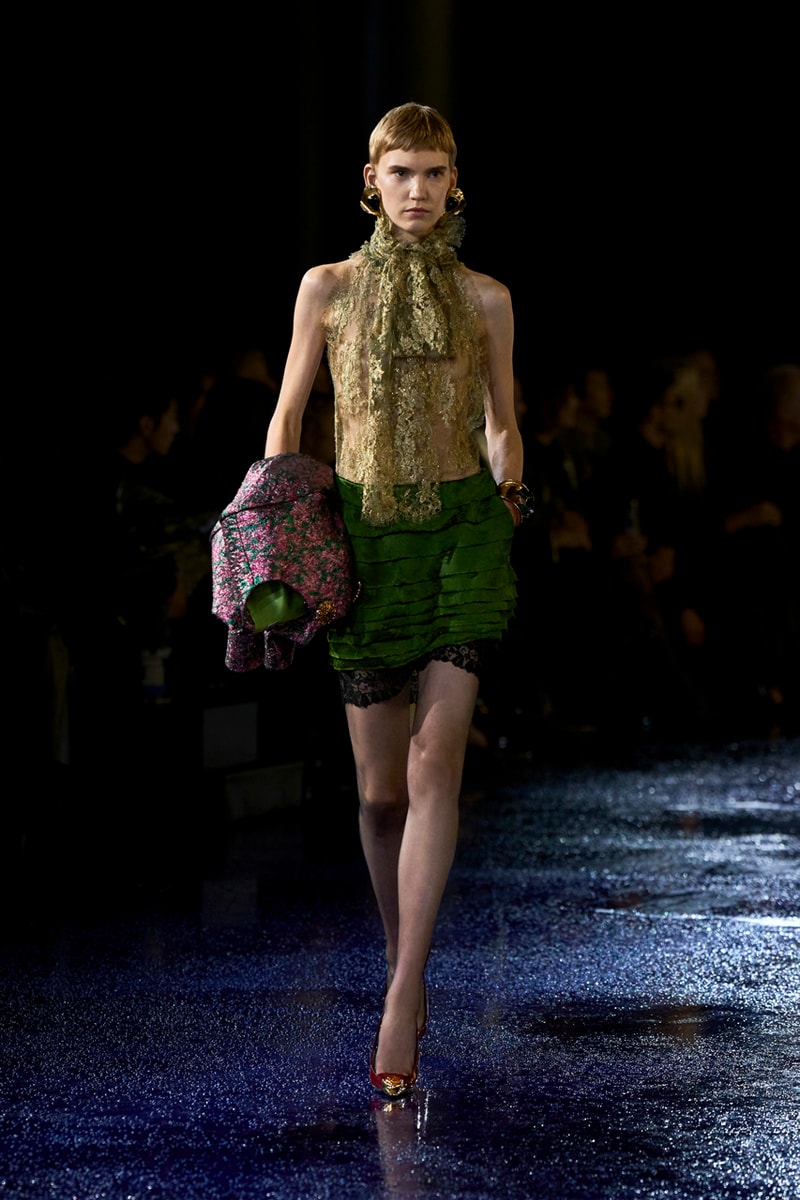 Saint Laurent SS25 Works Hard and Plays Hard Paris Fashion Week Spring Summer 2025 Runway Collection