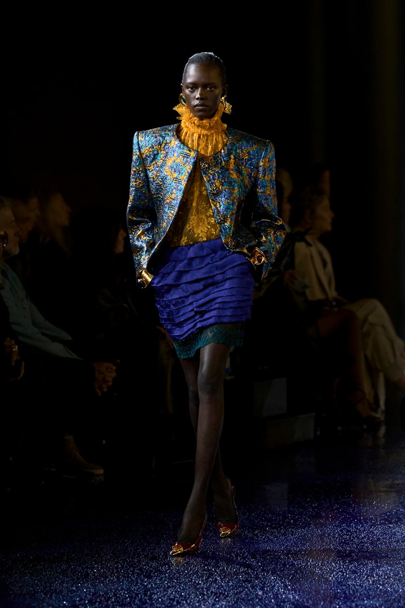 Saint Laurent SS25 Works Hard and Plays Hard Paris Fashion Week Spring Summer 2025 Runway Collection