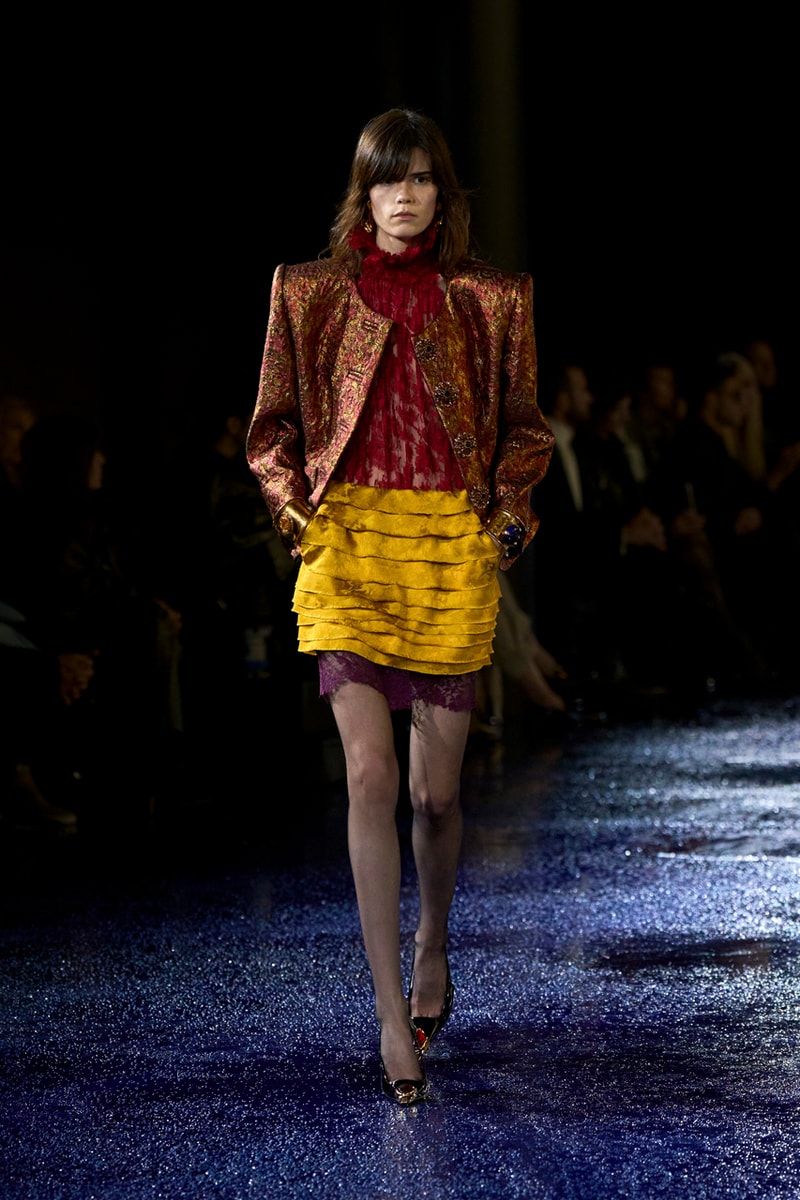 Saint Laurent SS25 Works Hard and Plays Hard Paris Fashion Week Spring Summer 2025 Runway Collection