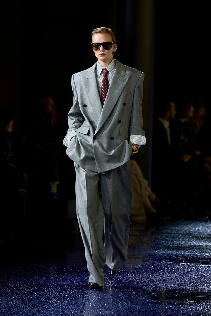 Saint Laurent SS25 Works Hard and Plays Hard Paris Fashion Week Spring Summer 2025 Runway Collection