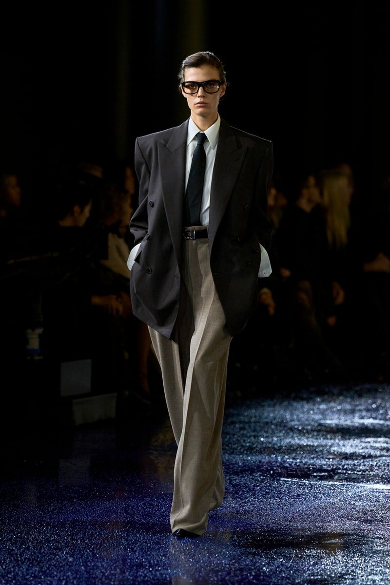 Saint Laurent SS25 Works Hard and Plays Hard Paris Fashion Week Spring Summer 2025 Runway Collection