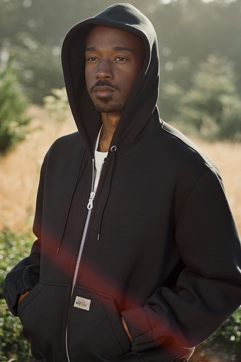 Stüssy and Our Legacy WORK SHOP Return for Their Next Collaboration volume 8 upcycled and residual fabrics
