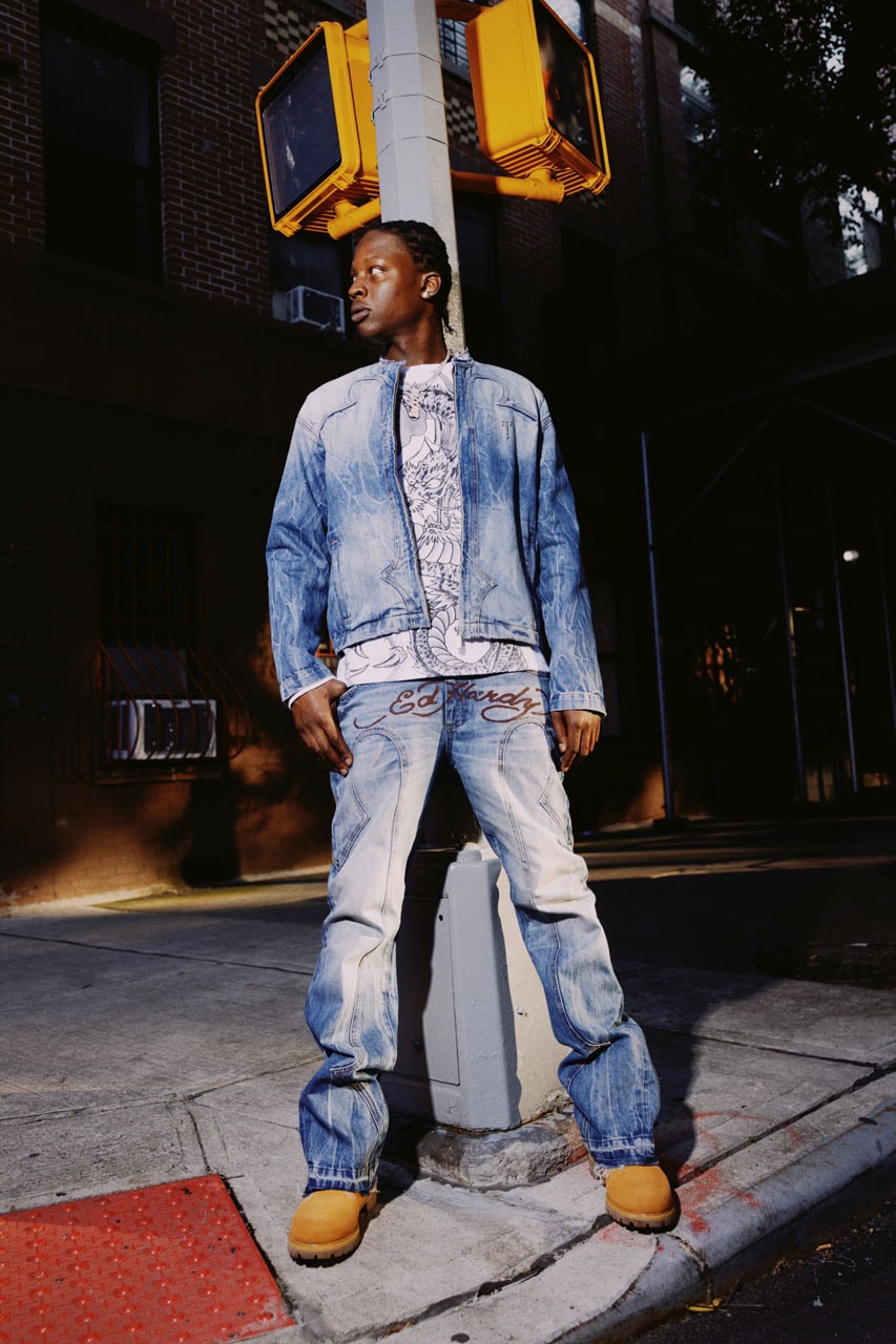 Trapstar x Ed Hardy Connects London to Harlem collab collection capsule drop price nemzzz lookbook bloody dior dragon graphic track suit jacket