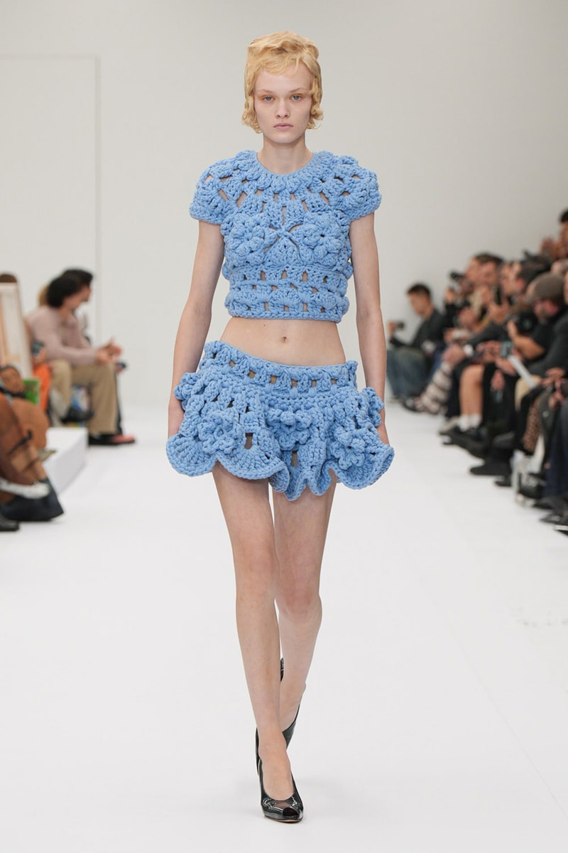 Acne Studios SS25 Paris Fashion Week Runway Show presentation spring summer 2025