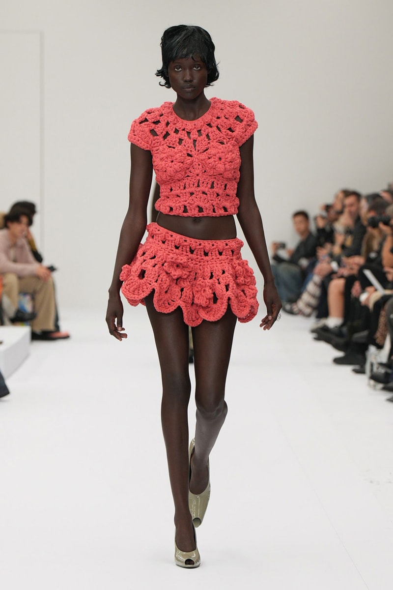 Acne Studios SS25 Paris Fashion Week Runway Show presentation spring summer 2025