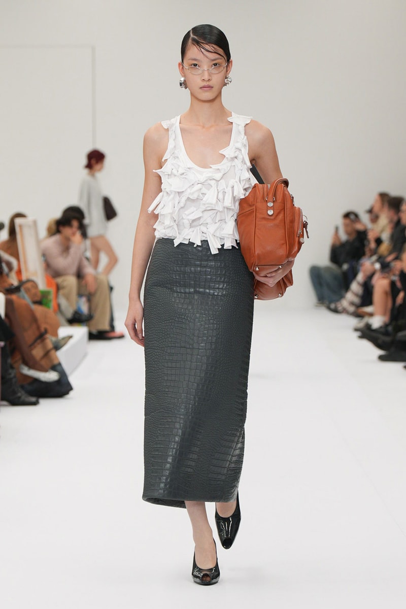 Acne Studios SS25 Paris Fashion Week Runway Show presentation spring summer 2025