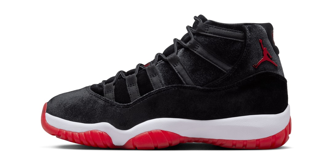 Official Look at the Air Jordan 11 "Bred Velvet"