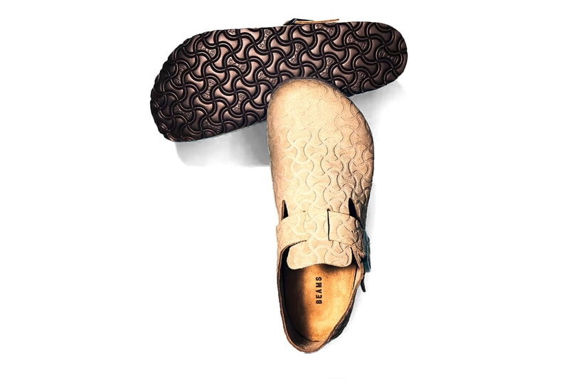 BEAMS Brings the "Bone Pattern” to Birkenstock's "London" collab bone pattern boston zurich model footwear price jp mens plus t