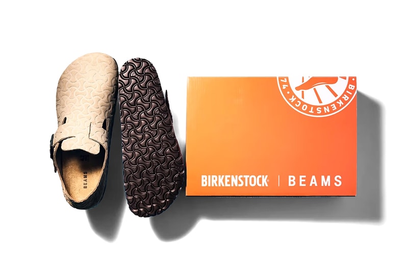 BEAMS Brings the "Bone Pattern” to Birkenstock's "London" collab bone pattern boston zurich model footwear price jp mens plus t
