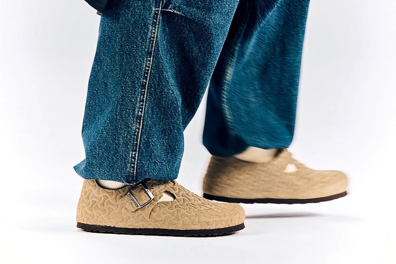 BEAMS Brings the "Bone Pattern” to Birkenstock's "London" collab bone pattern boston zurich model footwear price jp mens plus t