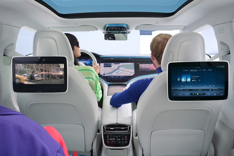 Mercedes Benz x Sony Pictures In Car Entertainment Info