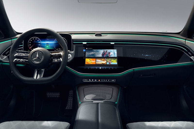Mercedes Benz x Sony Pictures In Car Entertainment Info
