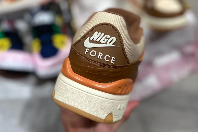 First Look Nigo x Nike Air Force 3 Low "Light British Tan" | Hypebeast