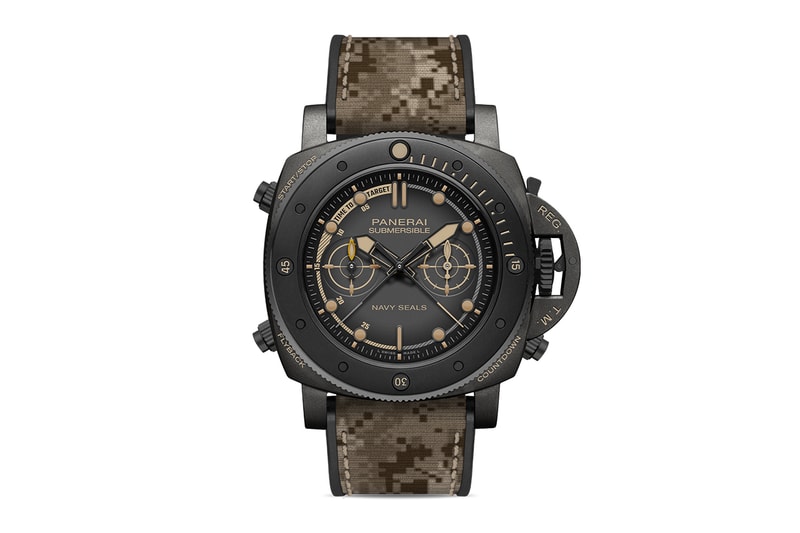 Panerai Navy SEALs Submersible Capsule Collection Release Info Submersible QuarantaQuattro Navy SEALs PAM01518 Submersible QuarantaQuattro GMT Navy SEALs Carbotech™ PAM01513 Submersible Navy SEALs Titanio PAM01669 Submersible Chrono Navy SEALs Titanio PAM01521. 