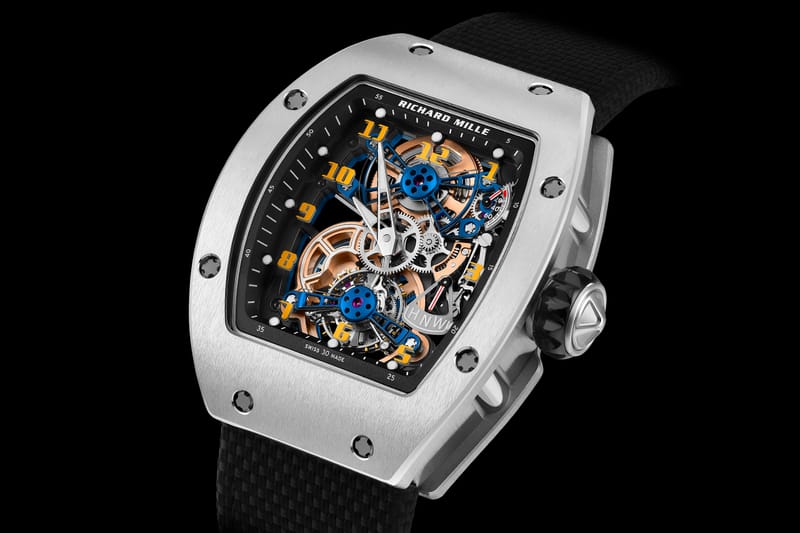 Richard Mille представляет турбийон RM 17-02 из титана