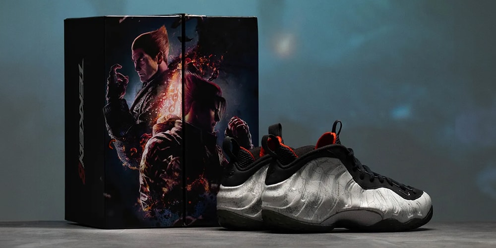 First Look at the 'Tekken 8' X Nike Air Foamposite One "Jin Kazama"