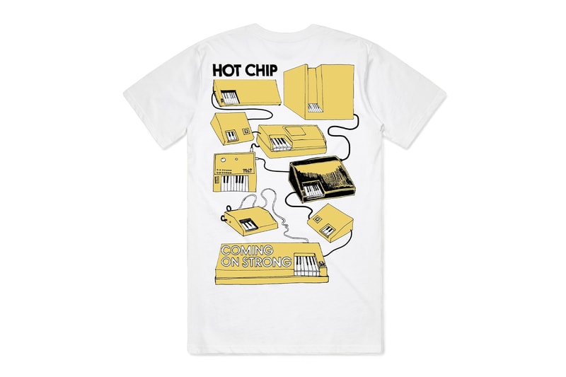 Unified Goods x Hot Chip 'Coming on Strong' LP reissue Merch Drop Info