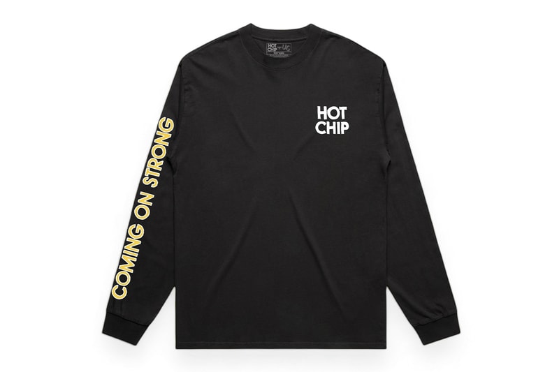 Unified Goods x Hot Chip 'Coming on Strong' LP reissue Merch Drop Info
