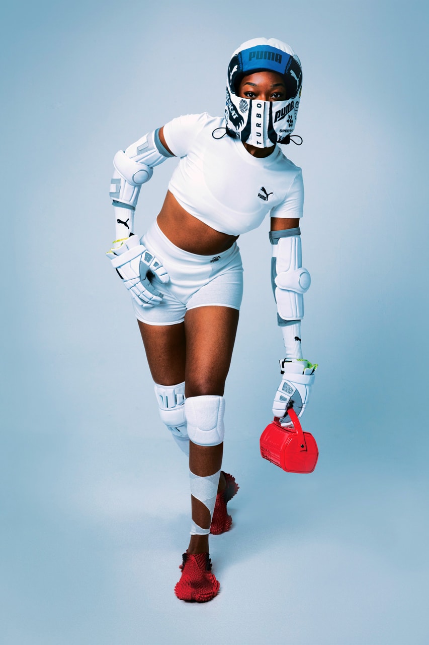 A$AP Rocky x PUMA collaboration mostro 3d sneaker inhale drop price interview exclusive release info drop colorway racing formula 1 f1 driver creative director designer