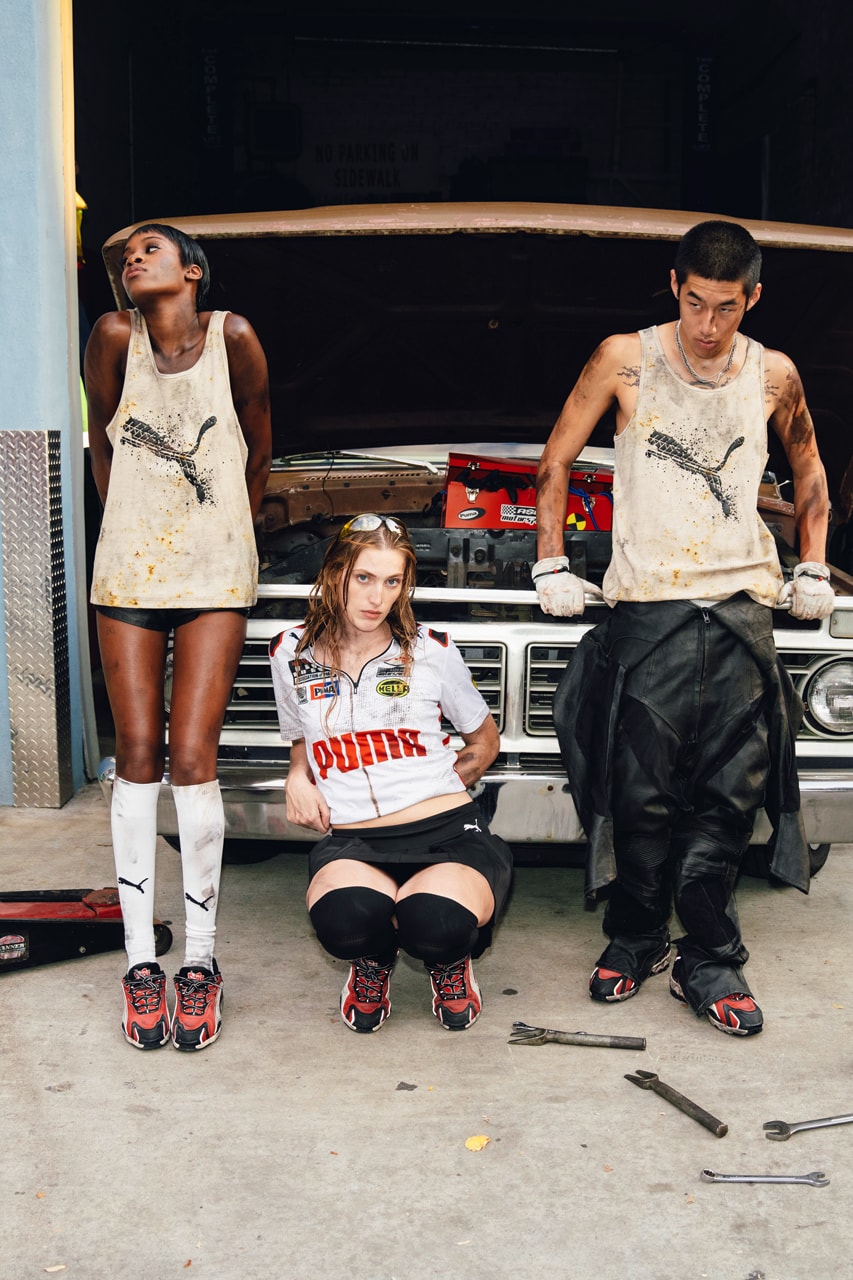 A$AP Rocky x PUMA collaboration mostro 3d sneaker inhale drop price interview exclusive release info drop colorway racing formula 1 f1 driver creative director designer