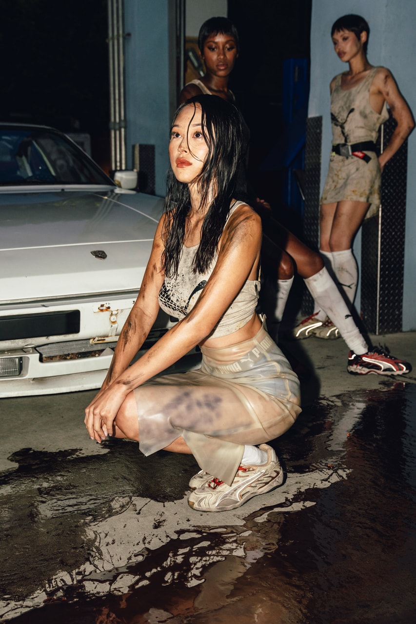 A$AP Rocky x PUMA collaboration mostro 3d sneaker inhale drop price interview exclusive release info drop colorway racing formula 1 f1 driver creative director designer