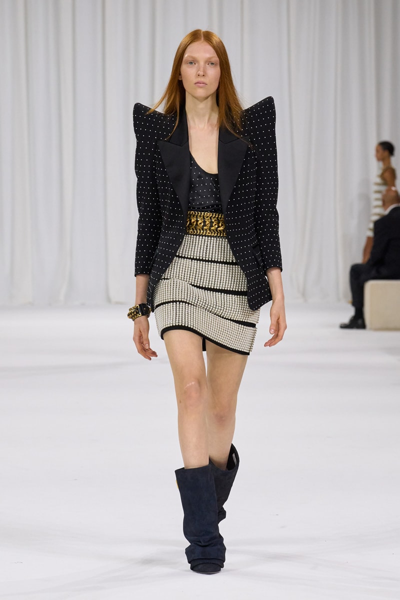 Balmain Spring/Summer 2025 Collection Paris Fashion Week SS25