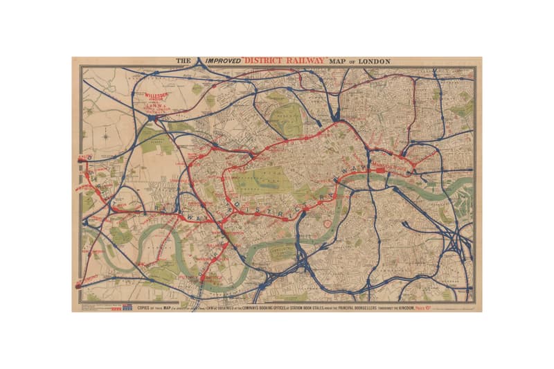 Mapping the Tube London Map House Exhibition Harry Beck Art Artworks Archive Cartography