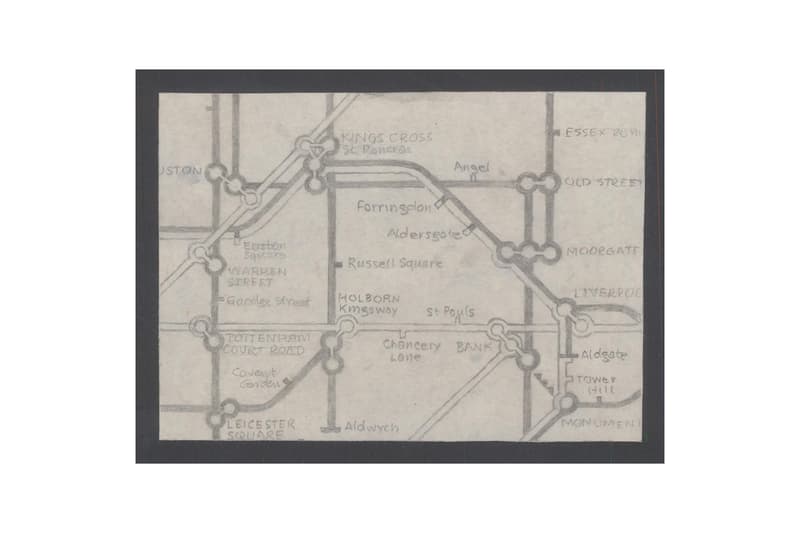 Mapping the Tube London Map House Exhibition Harry Beck Art Artworks Archive Cartography