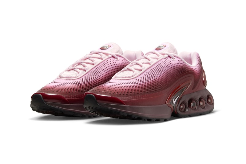 Nike Air Max Dn "Team Red/Pink Foam" Release Info Team Red/Pink Foam-Burgundy Crush-Black-White-Comet Red HQ4050-600 gradient swoosh air max day