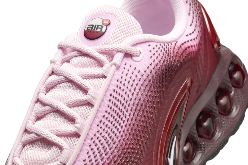 Nike Air Max Dn "Team Red/Pink Foam" Release Info Team Red/Pink Foam-Burgundy Crush-Black-White-Comet Red HQ4050-600 gradient swoosh air max day