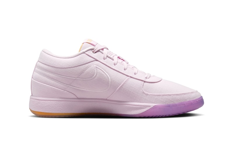 Official Look at the Nike Book 1 "Sunrise" devin booker phoenix suns HJ5351-600 Pink Foam/Playful Pink-Laser Orange release info october 2024 swoosh basketball nba shoes