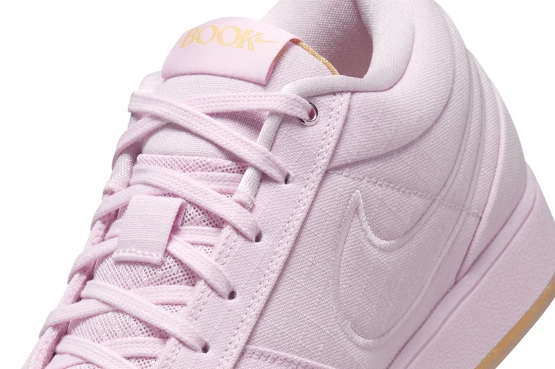 Official Look at the Nike Book 1 "Sunrise" devin booker phoenix suns HJ5351-600 Pink Foam/Playful Pink-Laser Orange release info october 2024 swoosh basketball nba shoes
