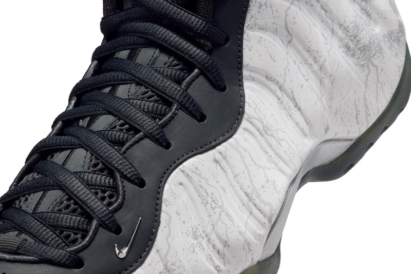First Look at the 'Tekken 8' X Nike Air Foamposite One "Jin Kazama" Release Info Dust/Metallic Dark Grey-Off Noir HF6367-001