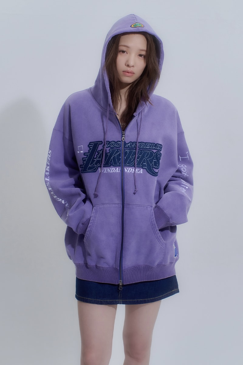 WIND AND SEA x NBA Connect Again for '90s Inspired NBA Collection collaboration parappa the rapper parappa the rapper beat on the court 