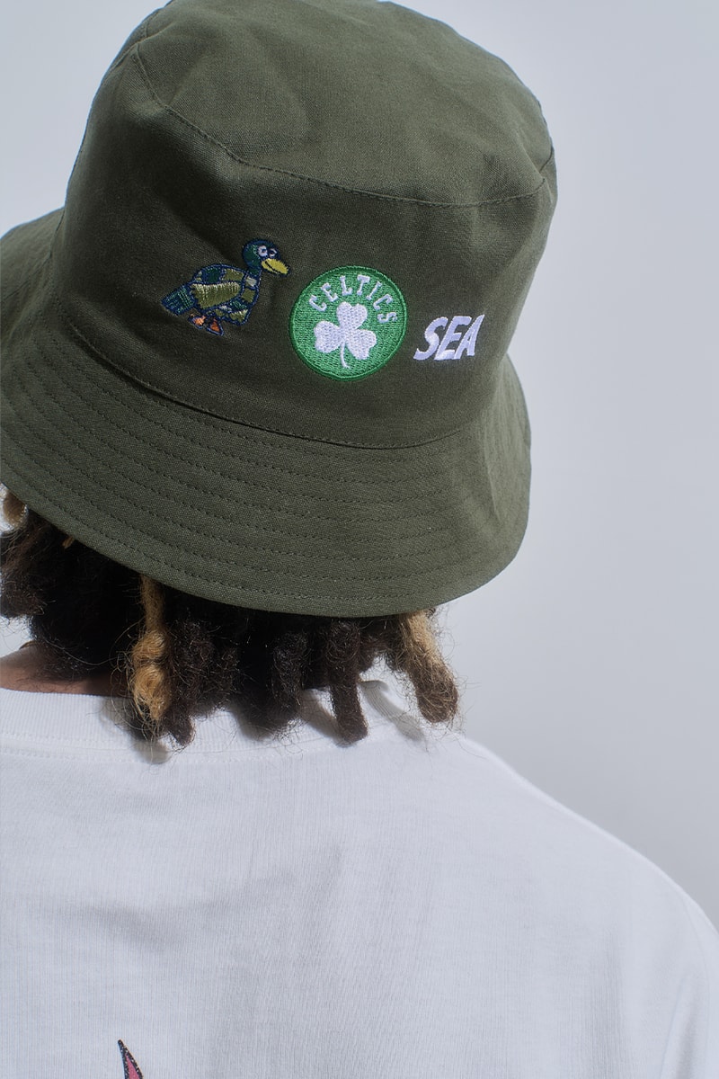 WIND AND SEA x NBA Connect Again for '90s Inspired NBA Collection collaboration parappa the rapper parappa the rapper beat on the court 