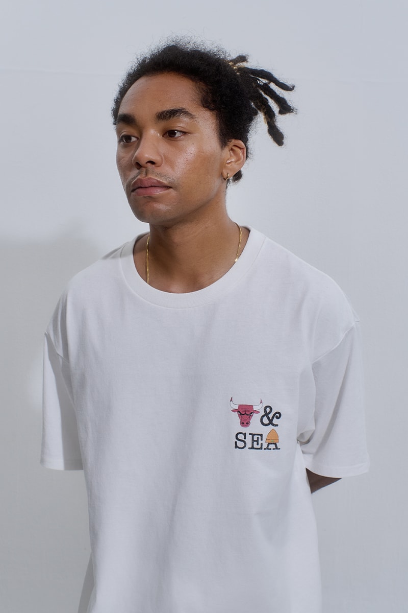 WIND AND SEA x NBA Connect Again for '90s Inspired NBA Collection collaboration parappa the rapper parappa the rapper beat on the court 