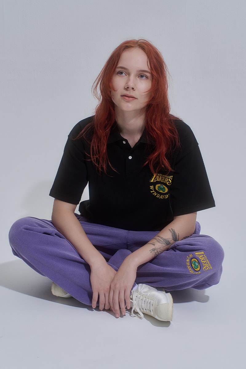 WIND AND SEA x NBA Connect Again for '90s Inspired NBA Collection collaboration parappa the rapper parappa the rapper beat on the court 