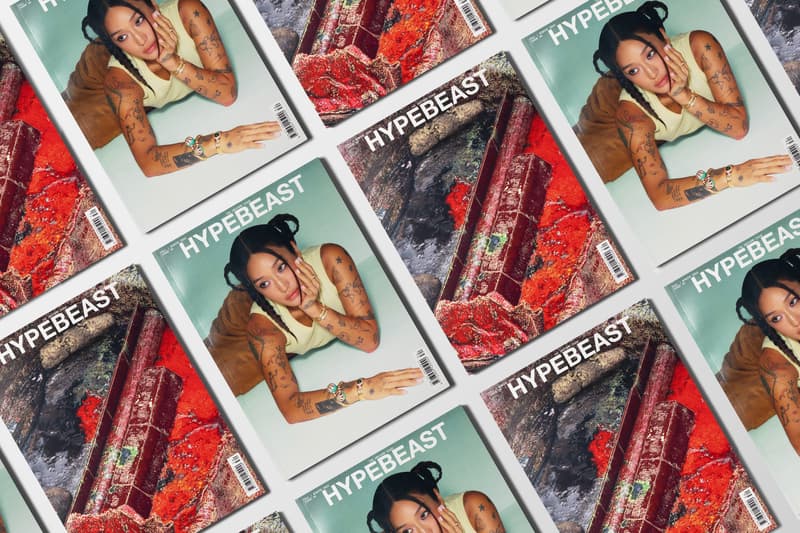 hypebeast magazine 34 the uniform issue peggy gou sterling ruby j balvin M.I.A. shaboozey luar sandy liang awol erizku sayre gomez domenico formichetti frank dorrey 