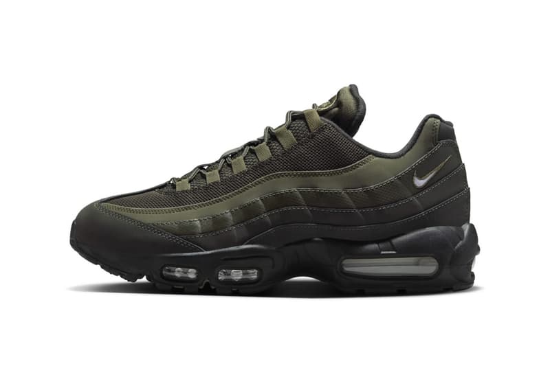 Nike Air Max 95 Arrives in a Tonal "Sequoia" Release Info HQ3825-300 Sequoia/White-Cargo Khaki-Medium Olive-Black fall 2024