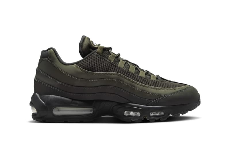 Nike Air Max 95 Arrives in a Tonal "Sequoia" Release Info HQ3825-300 Sequoia/White-Cargo Khaki-Medium Olive-Black fall 2024