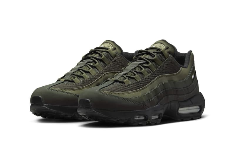 Nike Air Max 95 Arrives in a Tonal "Sequoia" Release Info HQ3825-300 Sequoia/White-Cargo Khaki-Medium Olive-Black fall 2024