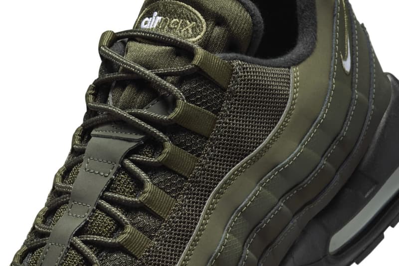 Nike Air Max 95 Arrives in a Tonal "Sequoia" Release Info HQ3825-300 Sequoia/White-Cargo Khaki-Medium Olive-Black fall 2024