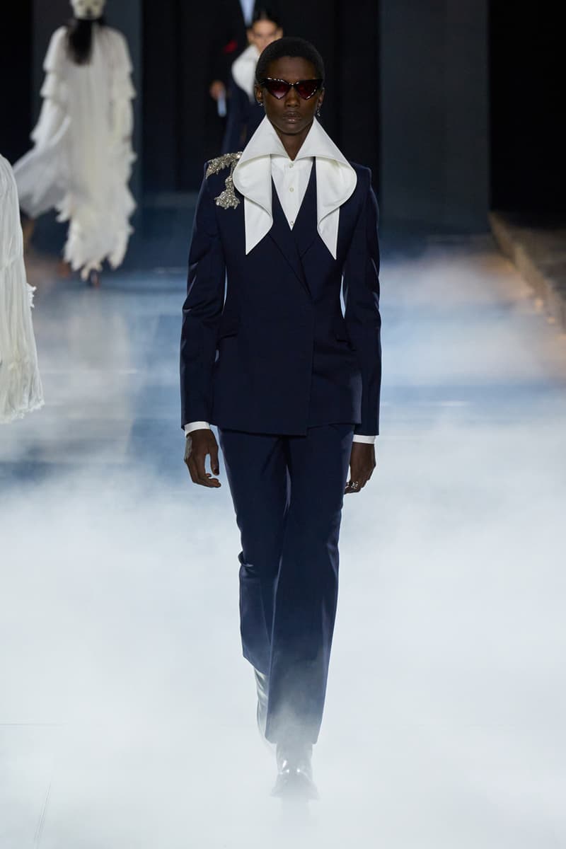 Alexander McQueen SS25 Turns the Irish Banshee Into Crystal Paris Fashion Week Spring Summer 2025 Sean McGirr