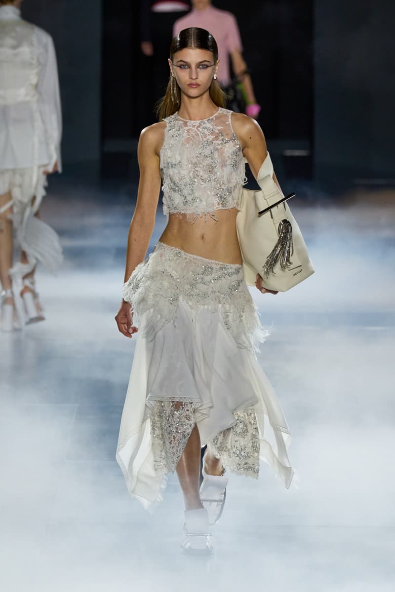 Alexander McQueen SS25 Turns the Irish Banshee Into Crystal Paris Fashion Week Spring Summer 2025 Sean McGirr