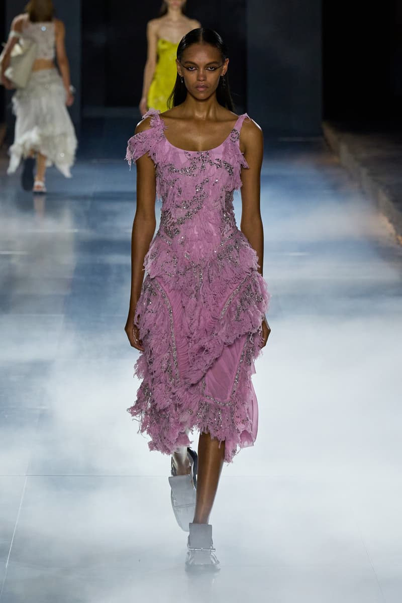 Alexander McQueen SS25 Turns the Irish Banshee Into Crystal Paris Fashion Week Spring Summer 2025 Sean McGirr