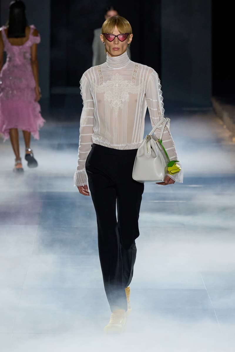 Alexander McQueen SS25 Turns the Irish Banshee Into Crystal Paris Fashion Week Spring Summer 2025 Sean McGirr