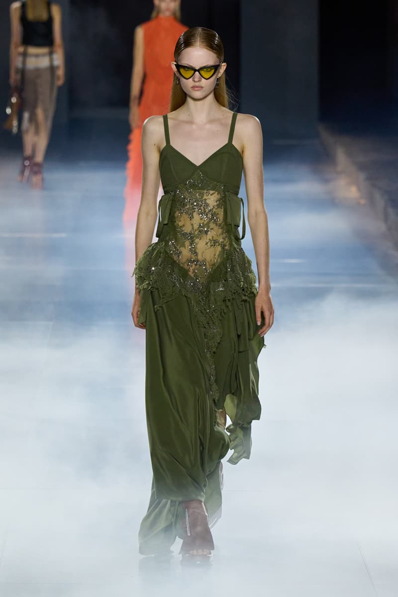 Alexander McQueen SS25 Turns the Irish Banshee Into Crystal Paris Fashion Week Spring Summer 2025 Sean McGirr