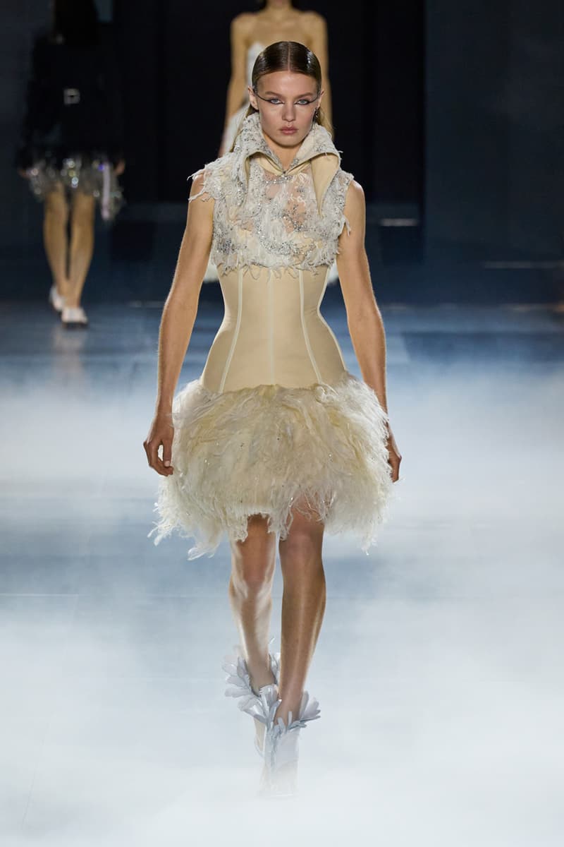 Alexander McQueen SS25 Turns the Irish Banshee Into Crystal Paris Fashion Week Spring Summer 2025 Sean McGirr